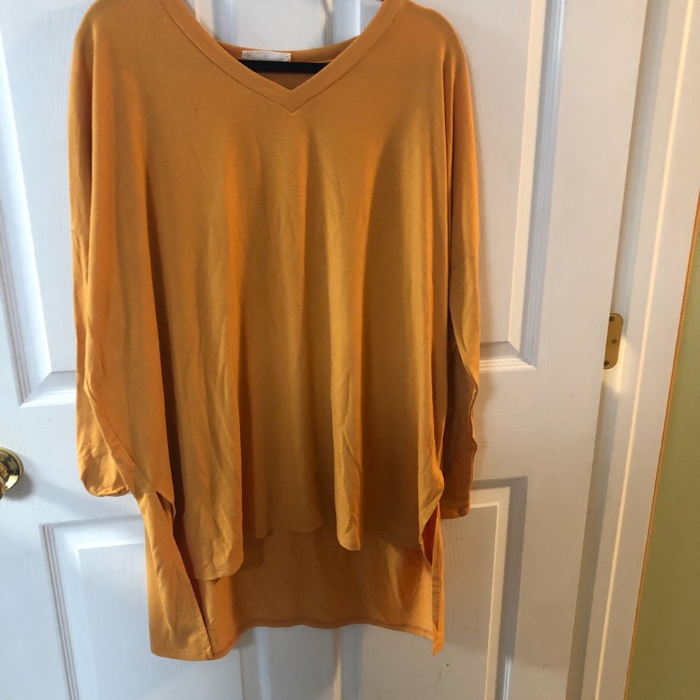 Mustard yellow long sleeve